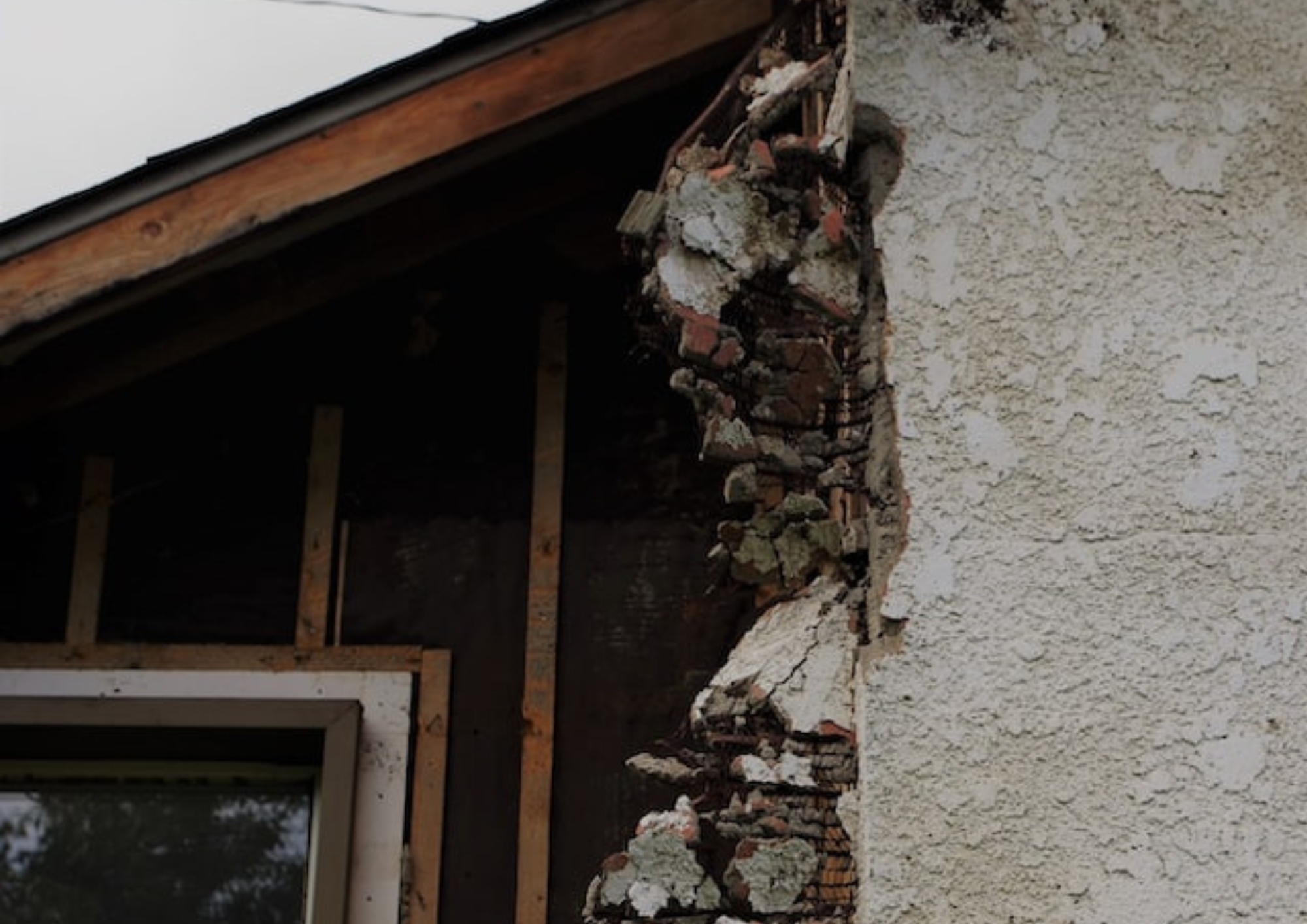 asbestos damage to a home